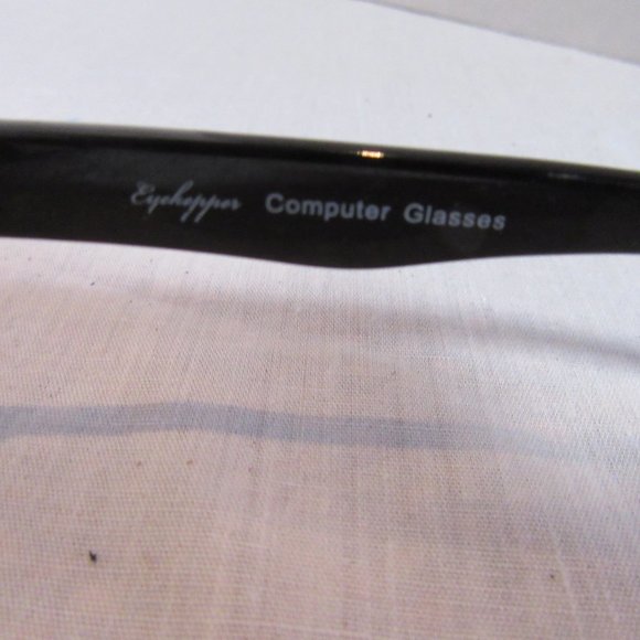 Lot of 3 Black Eyekeeper Rectangular Blue Light Filter Computer Glasses +2.25 - Picture 5 of 5